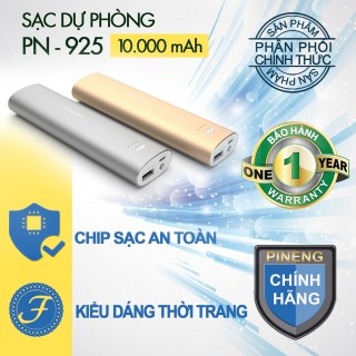 Pin sạc dự phòng Pineng PN-925 10000mAh (Vàng)